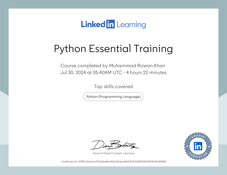 LinkedIn Learning Certificate (14)